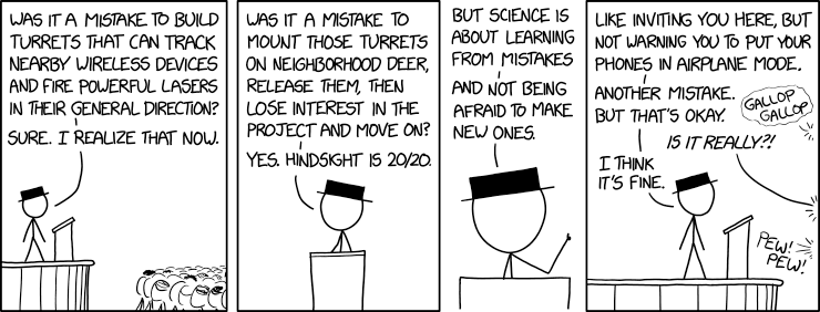 Coffee Break Cartoon XKCD