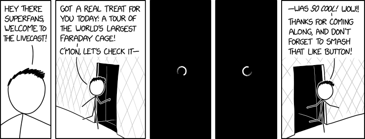 Coffee Break Cartoon XKCD