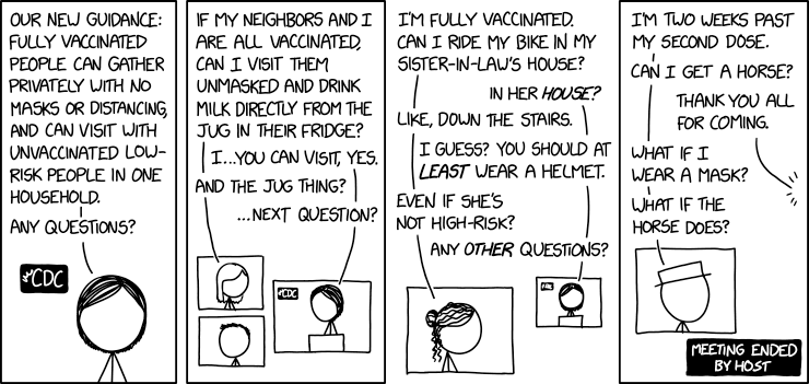 Coffee Break Cartoon XKCD